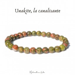 Bracelet Unakite, la...