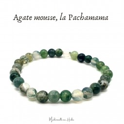 Bracelet Agate mousse...