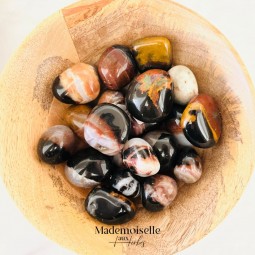 Sardonyx, pierre roulée