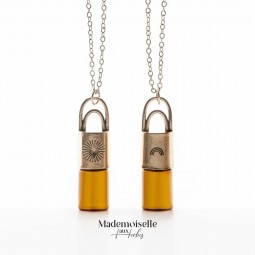 Collier amulette aromatique