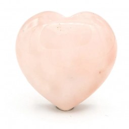 Mini Coeur Quartz rose,...