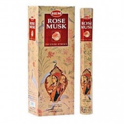 Bâtons d’Encens Rose Musc