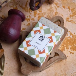 Bague réglable Iris • Lapis...