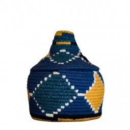 Panier Berbère – Bleu &...