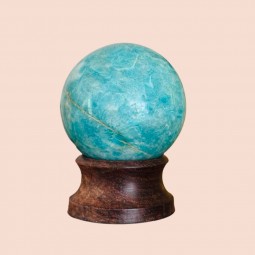 Amazonite sphère, la confiante