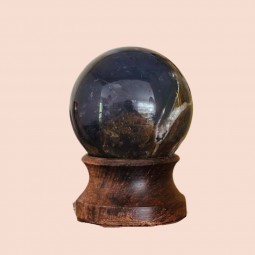 Calcite pourpre sphère