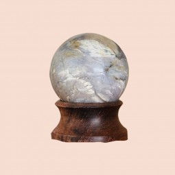 Calcite pourpre, sphère