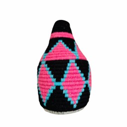 Panier Berbère – Noir, Rose...