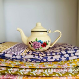 Petite Théière Beige...